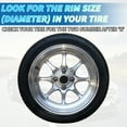 thumbnail image 3 of Unique Bargains 4 Pcs R16/16 Inch Universal Wheel Rim Hub Cover Wheel Hub Caps Red Black, 3 of 8