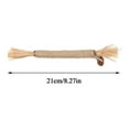 thumbnail image 3 of Lttoisl Natural Silvervine Sticks Cat Dental Chew Toy for Teeth Cleaning, Teething & Anxiety Relief, Scratch Resistant Raffia Catnip Infused Chew for Kitten & Adult Cats (10-Count), 3 of 8