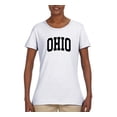 thumbnail image 2 of Wild Bobby State of Ohio College Style Women Graphic Tee, 2 of 6