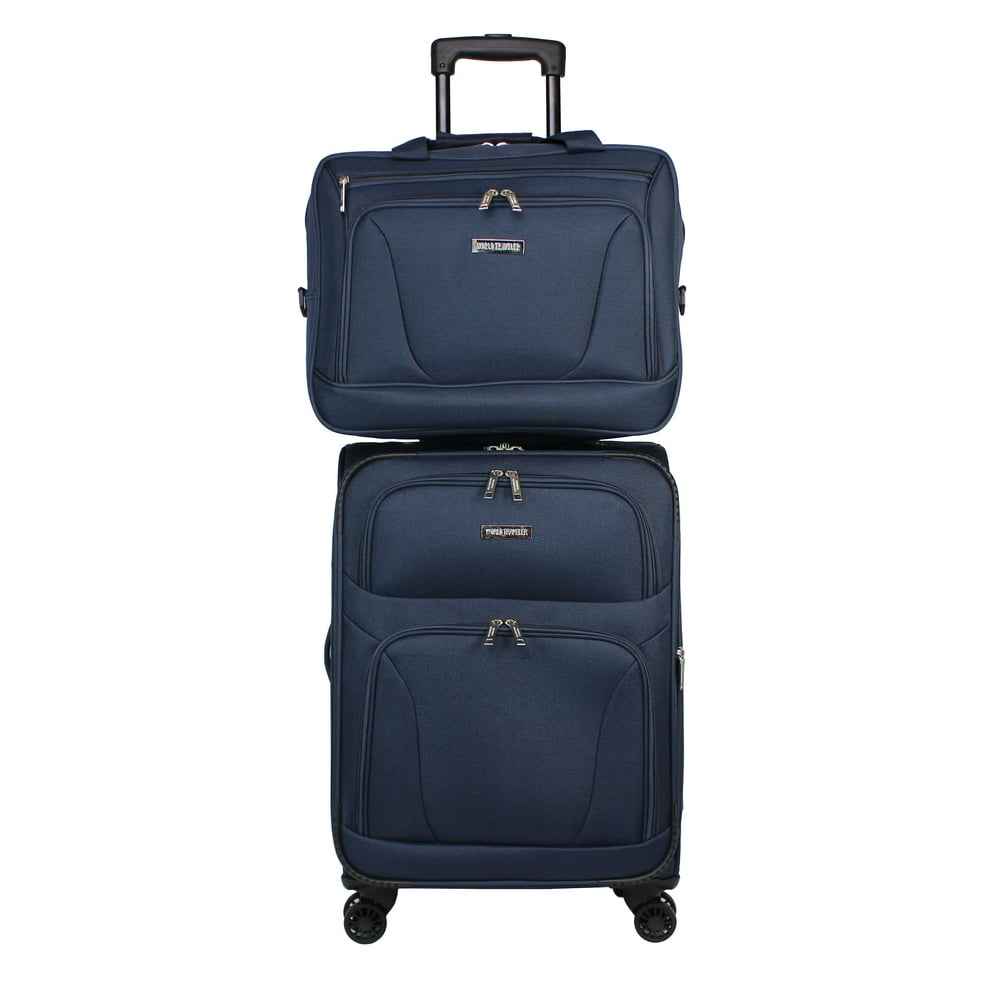 World Traveler Embarque Collection Lightweight 2-PC Carry-On Luggage ...