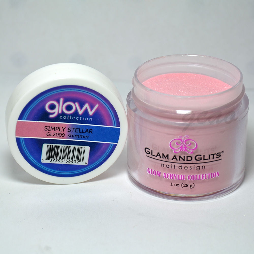 Glam and Glits GLOW ACRYLIC Glow in the Dark Nail Powder 2009 SIMPLY