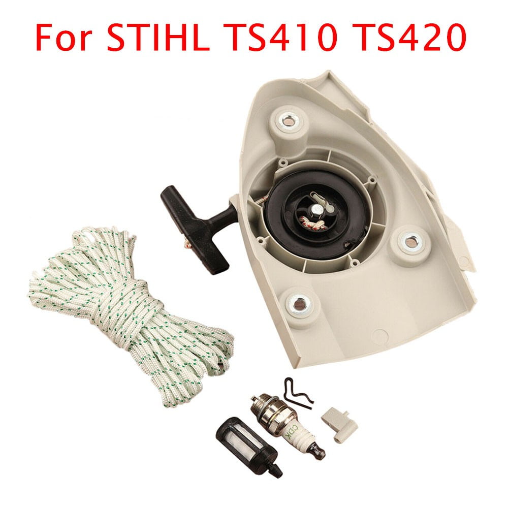 Recoil Starter Handle Replace 4238 190 0300 Fit Stihl TS410 TS420 TS480I TS500I