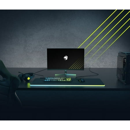 ROCCAT - Vulcan TKL Pro Compact PC Gaming Keyboard with Linear Optical Titan Switch, AIMO RGB Lighting and Detachable USB-C Cable - Black