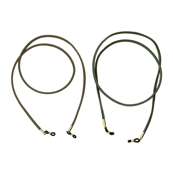 2 Pcs Eyeglasses Chain Spectacle Cord Sunglasses String Rope Retainer Holder unisex adult