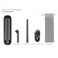 thumbnail image 2 of Mistaha Handheld Vacuum Portable Cordless Car Vacuum Cleaner with Stretchable Handle Attachments Storage Bag Ultra, 2 of 8