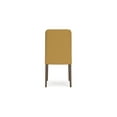 thumbnail image 6 of Signature Design by Ashley Lyncott Dining Room Upholstered Side Chair with Foam Cushion, Set of 2, Yellow, 6 of 8