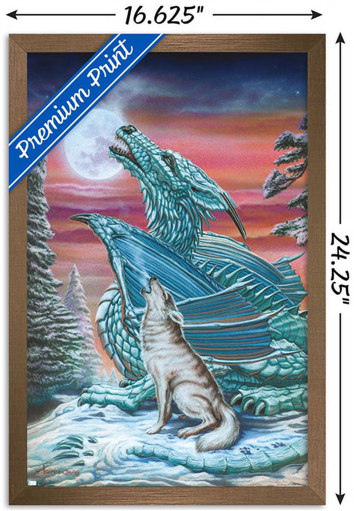 Ed Beard Jr - Moonsong Wall Poster, 14.725" x 22.375", Framed