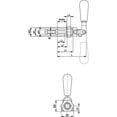 thumbnail image 2 of De-Sta-Co Toggle Clamp, Through-Hole, Hole, SS, 400 604-SS, 2 of 2