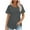 Dark Gray, variant on Summer Tops Women Round Neck Tshirts for Women Short Sleeve Top Trendy Tops for Women 2025 Shop All