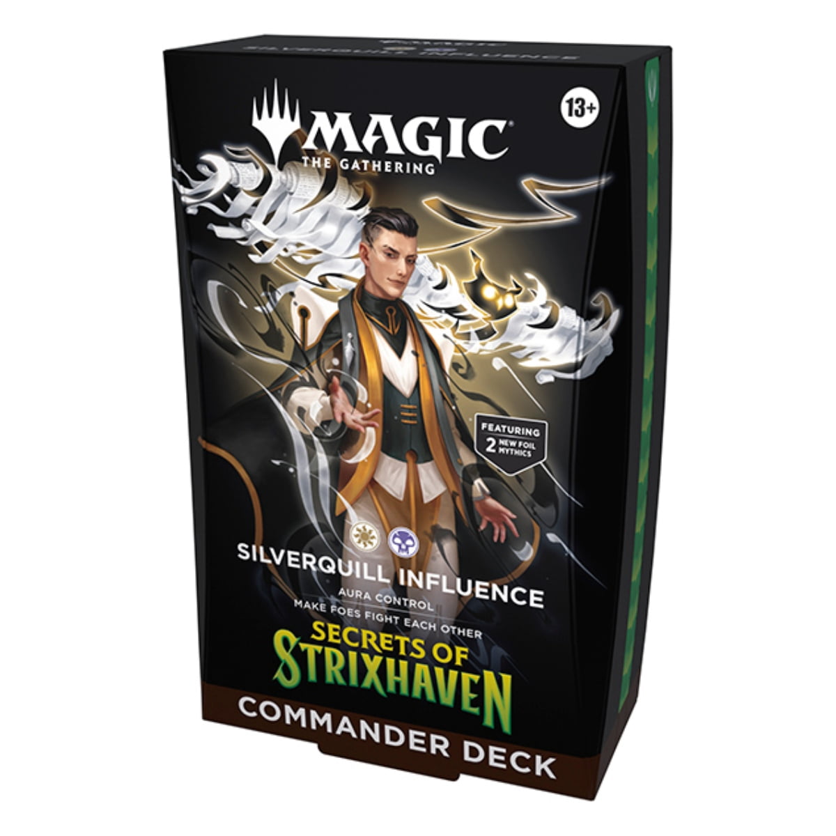 Magic the Gathering Secrets of Strixhaven 5-Deck Commander Case Cards