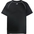 thumbnail image 2 of Camiseta de béisbol New Balance para Niño Color Negro L, 2 of 2