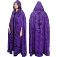 thumbnail image 2 of The New Age Source Ritual Cotton Cloak Moon Goddess Purple, 2 of 3