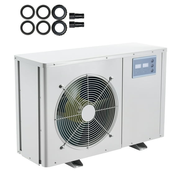 KFFKFF Aquarium Water Chiller, 1/2 HP Cooling System for Tanks up to 150 Gallons, Efficient Temperature Control for Hydroponics, Fish, Axolotls, and Coral Reefs