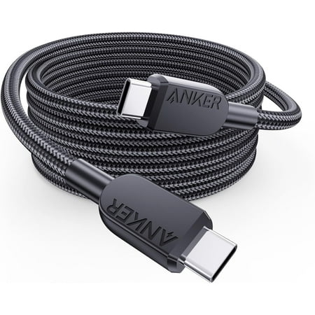 Anker 240W USB C to USB C Cable (2Pack,6ft), USB C Charger Cable Fast Charge