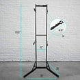 thumbnail image 4 of RaxGo Bike Storage Rack, 4 Bicycle Garage Floor Stand, Freestanding, Adjustable Hooks, 4 of 7