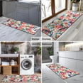 thumbnail image 2 of Pioneer Flower Floral Print Pattern Kitchen Rug Mat,Kitchen Runner Rugs Non Skid Washable,Decorative Kitchen Floor Mats for Kitchen,Sink,Laundry,17"X47", 2 of 5