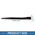 thumbnail image 7 of Unique Bargains Car Side Skirt 118cm/46.46in Exterior Rocker Splitter Diffuser Kit Universal ABS Gloss Black, 7 of 7