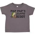 thumbnail image 3 of Inktastic Pap Pap's Fishing Buddy Boys Toddler T-Shirt, 3 of 5
