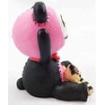 thumbnail image 3 of Furrybones Black and Pink Panda Pandie Voodoo Skeleton Monster Ornament Figurine, 3 of 5