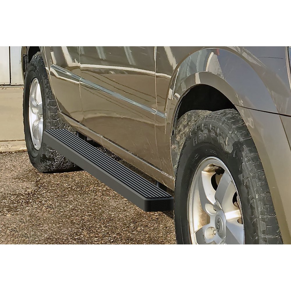 iBoard Running Boards 5" Matte Black Custom Fit 20032010 Kia Sorento