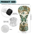 thumbnail image 6 of Yuyamidu Butterfly Golf Club Head Cover Flowers Driver Headcover Fairway Wood Headcover Hybrid Head Cover PU Leather Golf Club Cover for Men Women Gift for Golfers, 6 of 7