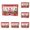 Red 6Packs, variant on A Recorded Greeting Card That Can Be Recorded For And Played In A Loop 80 Is A Great Choice 6PCS, 7x10 cm, Red 6Packs