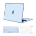 thumbnail image 1 of Funda para MacBook Air de 13 pulgadas, MOSISO, 2025, TPU Bumper, azul, 1 of 9