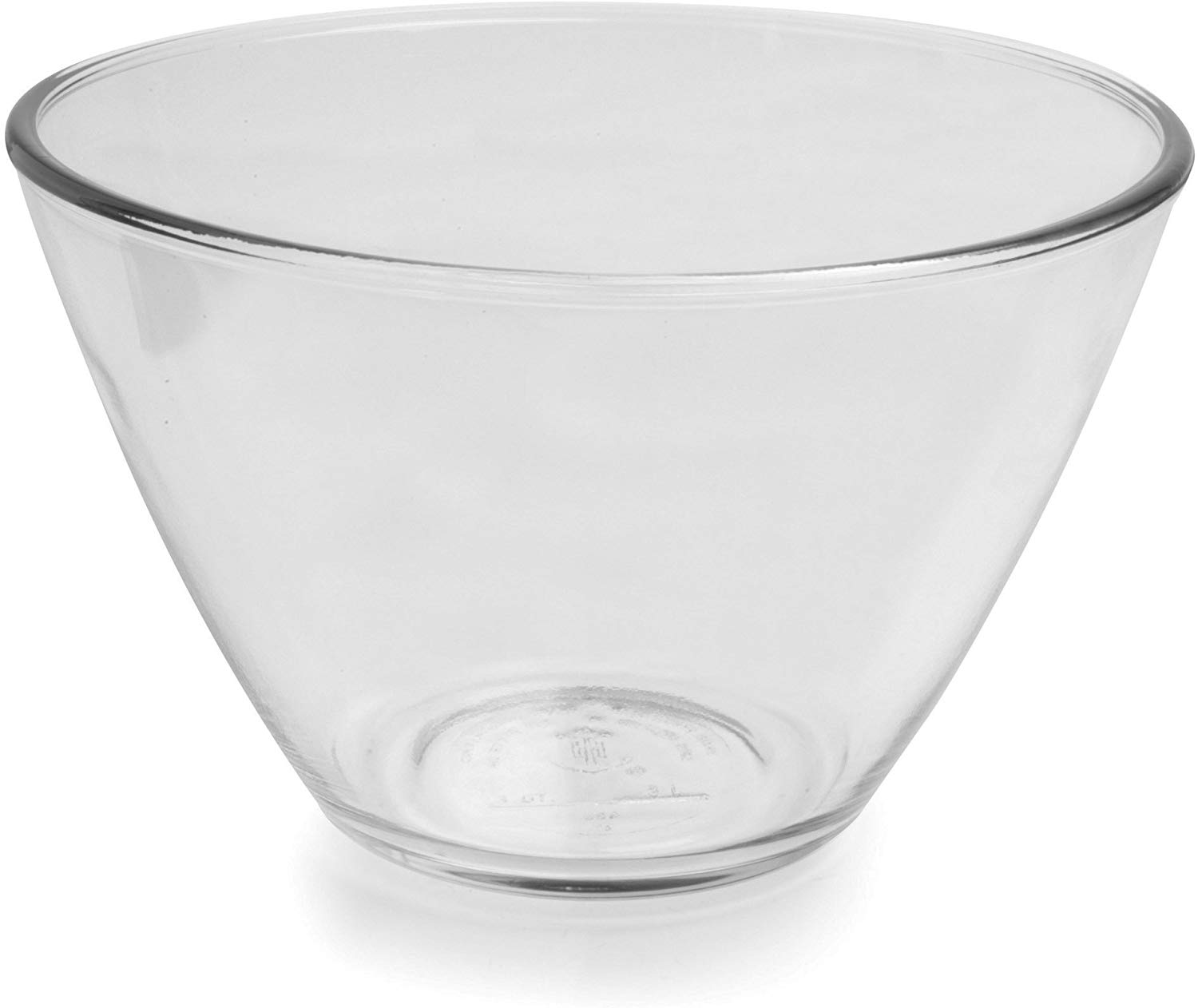 Anchor Hocking Splashproof Glass Mixing Bowls, 3 Quart (Set of 2