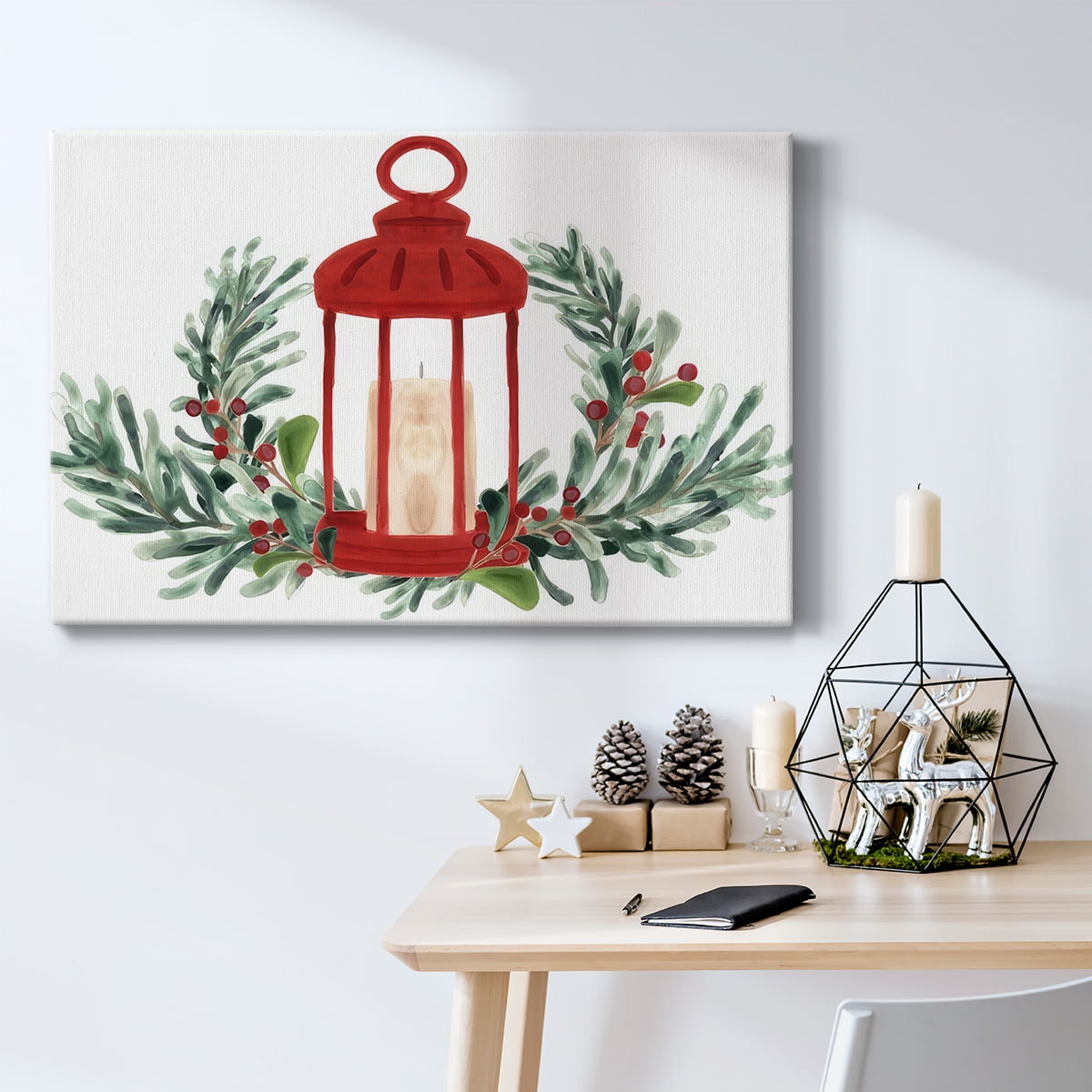Woodland Holiday Collection A- Gallery Wrapped Canvas