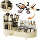 thumbnail image 4 of Caja Almacenamiento Cosméticos Soporte para Brochas Maquillaje Giratorio Al, 4 of 9