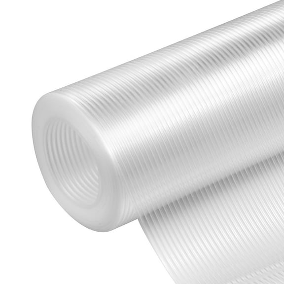 VEVOR Drawer and Shelf Liner for Kitchen Cabinet, Non-Adhesive Non-Slip Thick Refrigerator Liners, Waterproof Shelf Paper, Cupboard Bathroom Drawer Mats, EVA Fridge Lining for Shelves, Clear, 23 FT