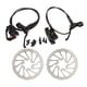 thumbnail image 2 of Juego De Frenos De Disco Hidráulico Para Bicicleta De Montaña, Superficie Anodizada, Superficie Tratada Mate, Kit De Freno De Disco Hidráulico Para Bicicleta De Gran Estabilidad, 2 of 7