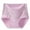 Hot Pink, variant on Matoen Womens Seamless Cotton Underwear High Waist Invisible Briefs No Show Bikinis Stretch Panties Full Coverage