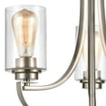 thumbnail image 2 of Thomas Lighting - 3 Light Chandelier-Brushed Nickel Finish    -Traditional, 2 of 3