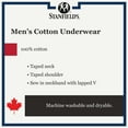 thumbnail image 5 of Stanfield's Men's 2 Pack Premium Cotton V-Neck Undershirt, 5 of 5