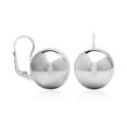 thumbnail image 2 of Ross-Simons Italian 18mm Sterling Silver Big Bead Drop Earrings, Women's, Adult, 2 of 5