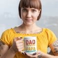 thumbnail image 2 of Being Dad Is an Honor Being Papa Is Priceless, Father's Day, White 15oz Ceramic Mug, 2 of 5