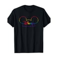 thumbnail image 1 of T Shirt Mickey Mouse Ears Pride Contour Theme, 1 of 5