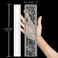 thumbnail image 3 of CrafTreat Lace Border2 Stencil for Painting and Crafting - 3"x12", 3 of 8