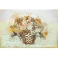 thumbnail image 2 of Bolokofsky, Ronald 18x13 Gold Ornate Wood Framed with Double Matting Museum Art Print Titled - Basket of Flowers I, 2 of 4
