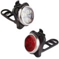 thumbnail image 1 of Jinsinto USB Rechargeable Bike Light Set,Super Bright Front Headlight and Rear LED Bicycle Light, 4 Light Mode Option, 1 of 5