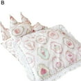 thumbnail image 2 of CHUANK Doll Bedding Set - Fine Workmanship Washable Doll Bedding Set with Sleeping Pillows Quilt, 2 of 8