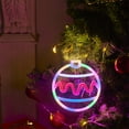 thumbnail image 4 of DAMAI Christmas Neon Sign, Christmas Colorful Ball Neon Sign LED Lights, USB or Battery Operated Neon Signs Merry Christmas Neon Lights for Wall Home Room Decor, 4 of 6