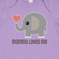 thumbnail image 4 of Inktastic Mommy Loves Me Elephant Boys or Girls Baby Bodysuit, 4 of 5