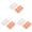 Orange, variant on Silicone Egg Mold 6 Slot, Fun Jello Egg Bites Molds for Jigglers Treats Chocolate Candy, Easy Release Ice Cube Tray for Celebrations, Silicone Egg Bite Mold for Freezer 1-4PC