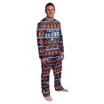 thumbnail image 1 of Ensemble de Pyjama pour Hommes Oilers d'Edmonton LNH à Motif Textuel, 1 of 2