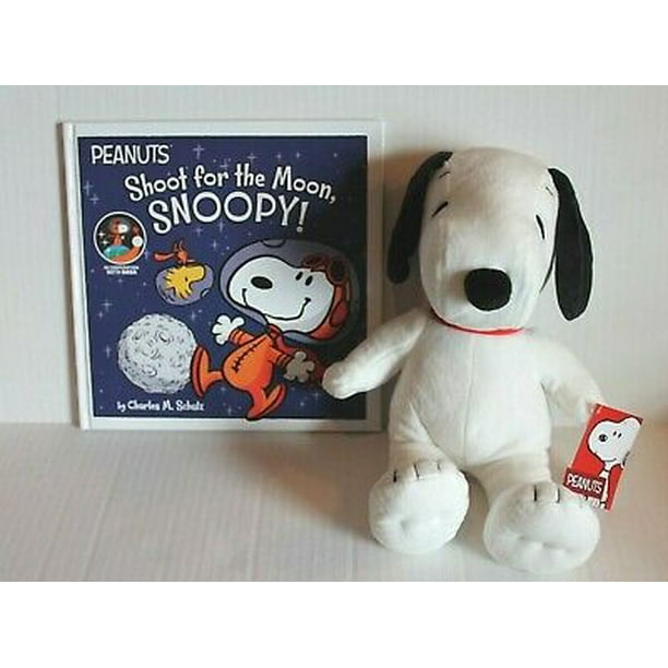 Kohl's Cares Peanuts "Shoot for the Moon Snoopy" Book & Plush Walmart