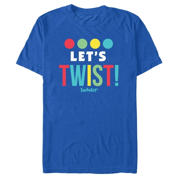 Men's Twister Let's Twist! Graphic T-Shirt
