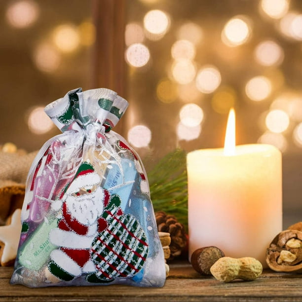 100Pcs Organza Bags Organza Gift Bags Small Bags for Jewelry  Drawstring,Drawstring Gift Bags,Small Mesh Bags Drawstring,Mesh Gift Bags  Drawstring ,Christmas Drawstring Organza Gift Bags 4x6 in White 