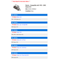 thumbnail image 2 of Starter - Compatible with 1993 - 2002 Saturn SC1 1994 1995 1996 1997 1998 1999 2000 2001, 2 of 2